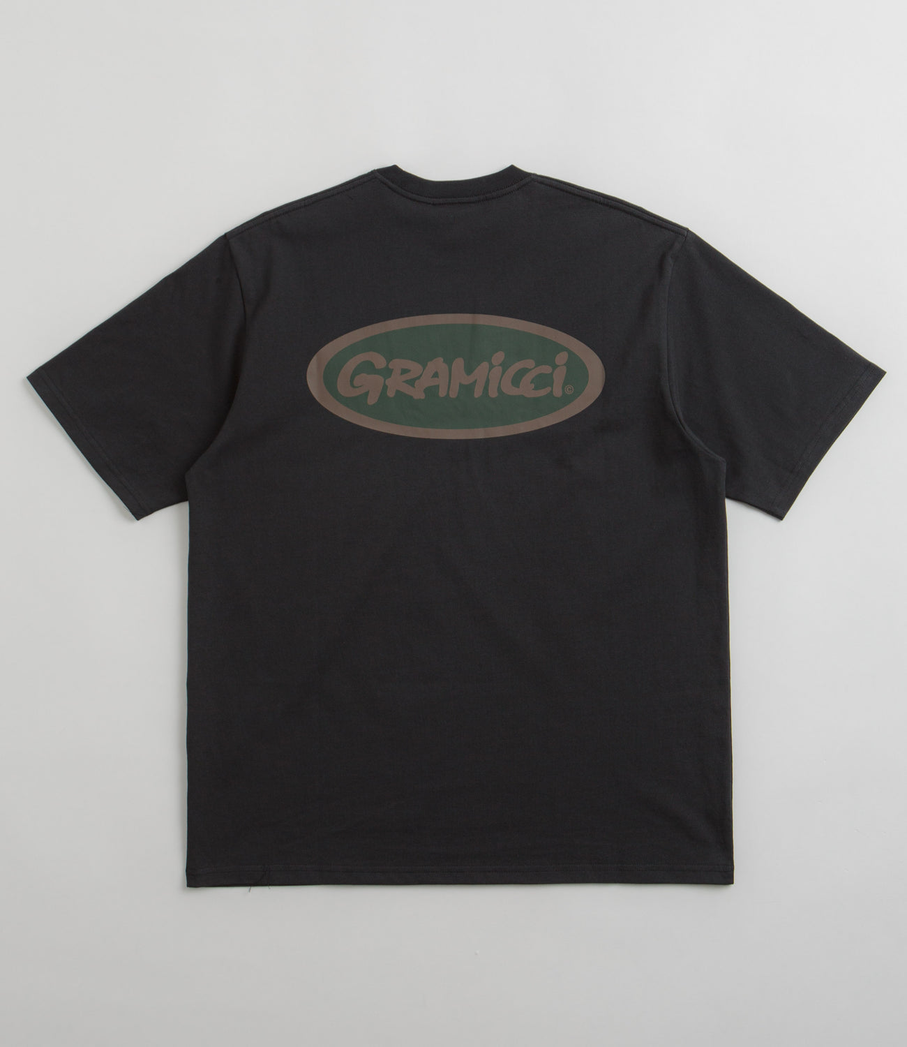 Romi Oversized T-Shirt - Marl Grey & Vintage Green