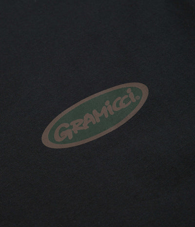 Gramicci Oval T-Shirt in Vintage Black and Green