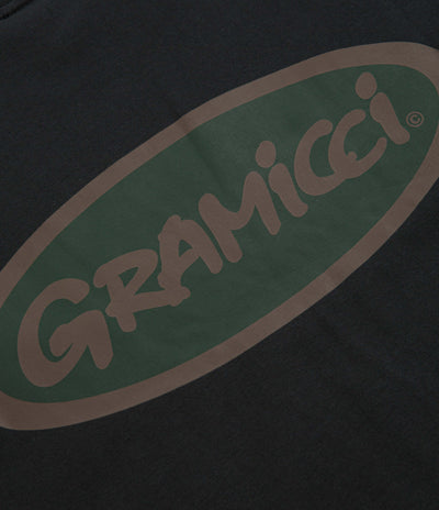 Gramicci Oval T-Shirt in Vintage Black and Green