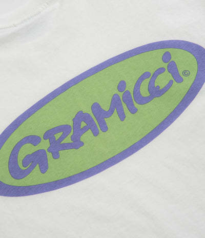 Gramicci Oval T-Shirt - White / Green