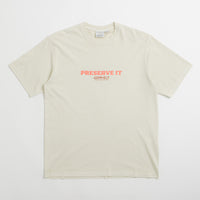 Gramicci Pigment Dye Footprints T-Shirt - Natural thumbnail