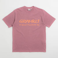 Gramicci Pigment Dye Freedom T-Shirt in Red thumbnail