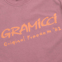 Gramicci Pigment Dye Freedom T-Shirt in Red thumbnail