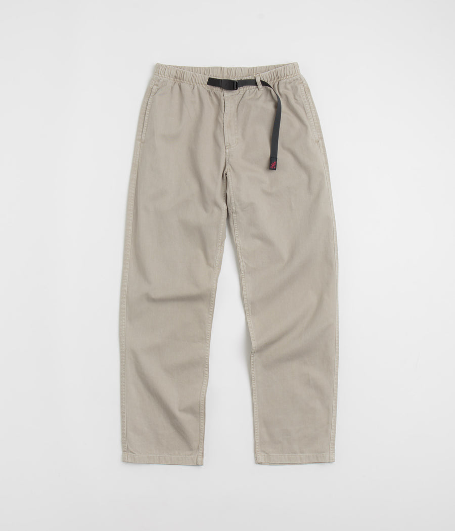 Gramicci Pigment Dye G Pants in Oat