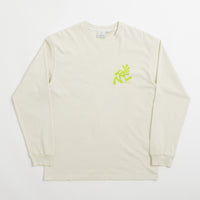 Gramicci Pigment Dye Running Man Long Sleeve T-Shirt - Natural thumbnail