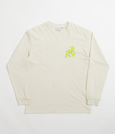 Gramicci Pigment Dye Running Man Long Sleeve T-Shirt - Natural