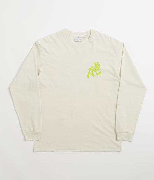 Gramicci Pigment Dye Running Man Long Sleeve T-Shirt - Natural