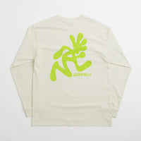 Gramicci Pigment Dye Running Man Long Sleeve T-Shirt - Natural thumbnail