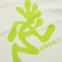 Gramicci Pigment Dye Running Man Long Sleeve T-Shirt - Natural thumbnail