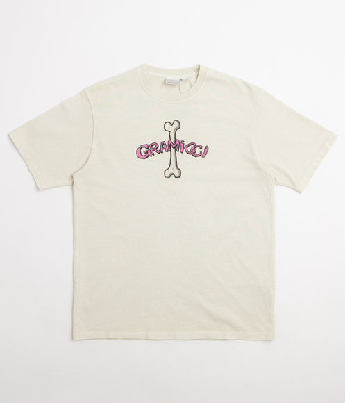 Gramicci Pigment Dyed Bone T-Shirt - Natural