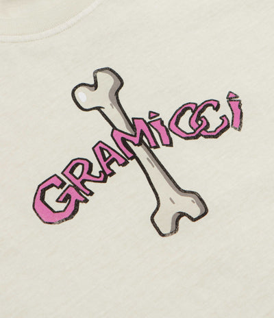 Gramicci Pigment Dyed Bone T-Shirt - Natural
