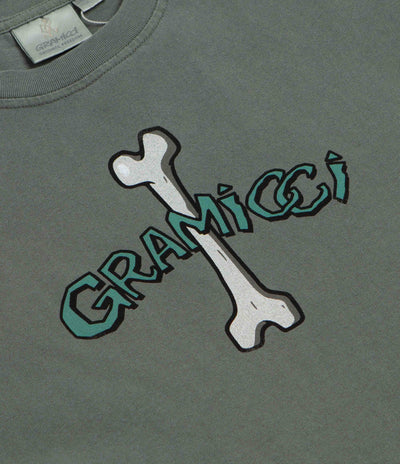 Gramicci Pigment Dyed Bone T-Shirt - Sage