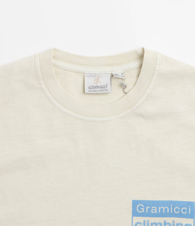 Gramicci Pigment Dyed Gramicci Climbing T-Shirt - Natural