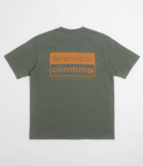Gramicci Pigment Dyed Gramicci Climbing T-Shirt - Sage
