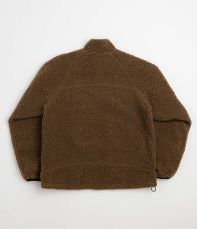 Gramicci Reversible Sherpa Jacket - Dark Brown / Black