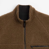 Gramicci Reversible Sherpa Jacket - Dark Brown / Black thumbnail