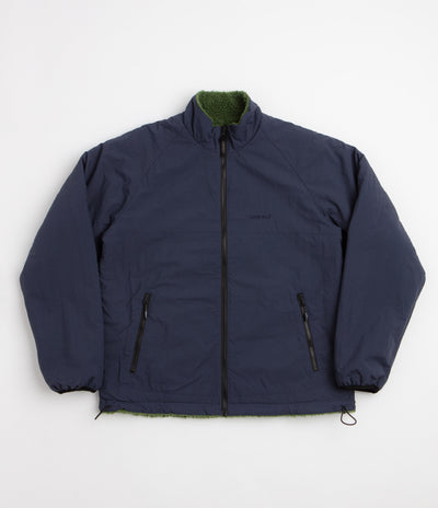 Gramicci Reversible Sherpa Jacket - Olive / Navy