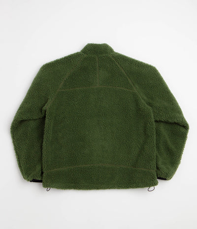 Gramicci Reversible Sherpa Jacket - Olive / Navy