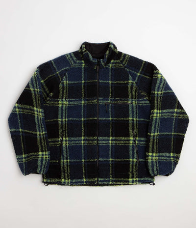 Gramicci Reversible Sherpa Plaid Jacket - Plaid / Black