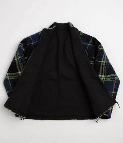 Gramicci Reversible Sherpa Plaid Jacket - Plaid / Black