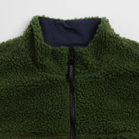 Gramicci Reversible Sherpa Vest - Olive / Navy thumbnail