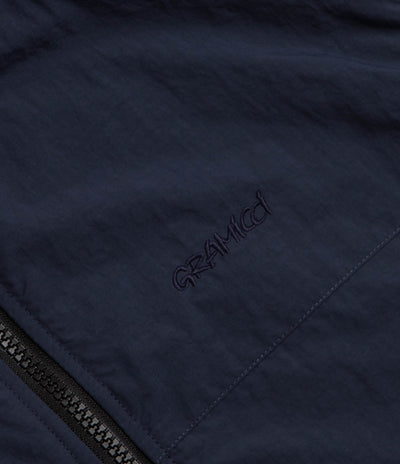 Gramicci Reversible Sherpa Vest - Olive / Navy