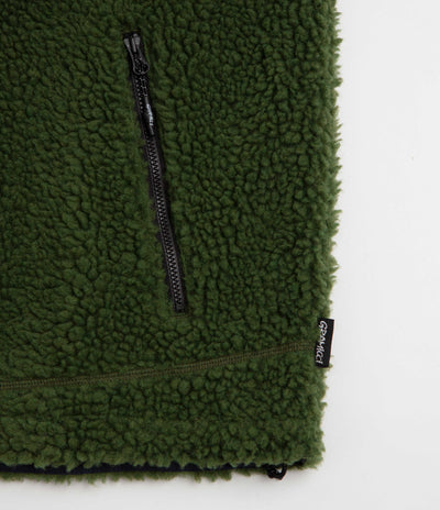 Gramicci Reversible Sherpa Vest - Olive / Navy