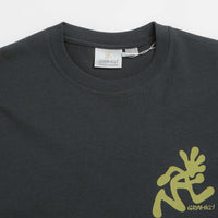 Gramicci Running Man T-Shirt in Vintage Black thumbnail