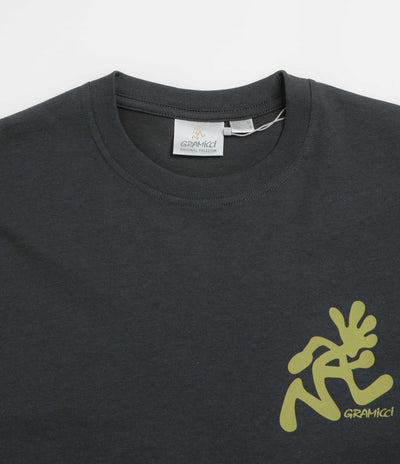 Gramicci Running Man T-Shirt in Vintage Black