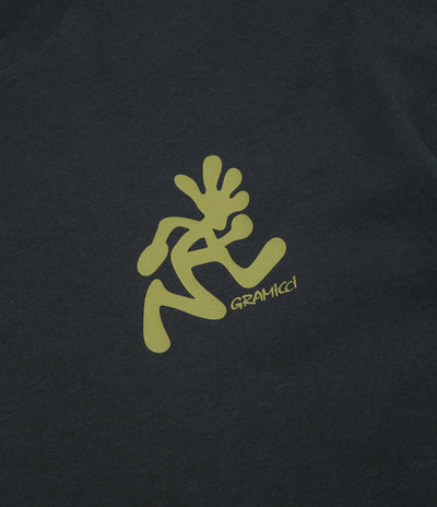 Gramicci Running Man T-Shirt in Vintage Black