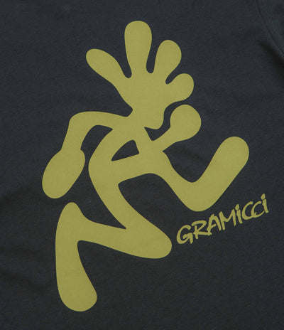 Gramicci Running Man T-Shirt in Vintage Black
