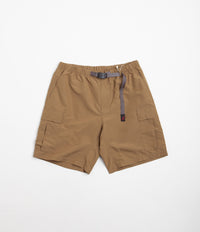 Gramicci Shell Cargo Shorts in Tan
