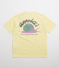 Gramicci Snail T-Shirt in Lemon