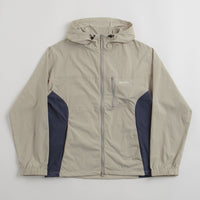 Gramicci Softshell Nylon Hooded Jacket in Stone Grey thumbnail