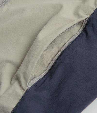 Gramicci Softshell Nylon Hooded Jacket in Stone Grey
