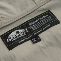 Gramicci Softshell Nylon Hooded Jacket in Stone Grey thumbnail
