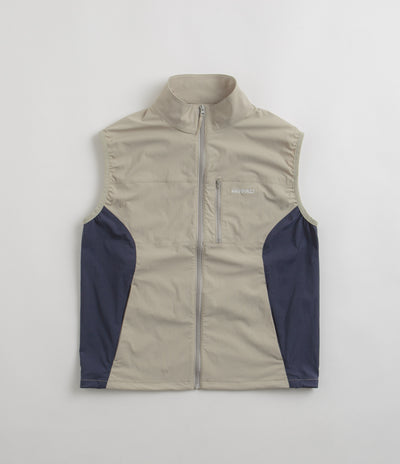 Gramicci Softshell Nylon Vest in Stone Grey