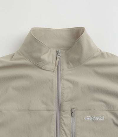 Gramicci Softshell Nylon Vest in Stone Grey