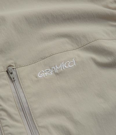 Gramicci Softshell Nylon Vest in Stone Grey