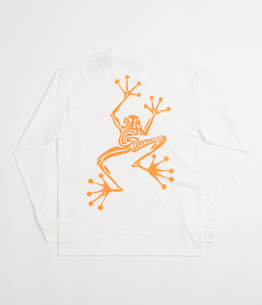 Gramicci Sticky Hands Long Sleeve T-Shirt - White