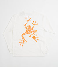 Gramicci Sticky Hands Long Sleeve T-Shirt in White