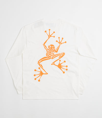 Gramicci Sticky Hands Long Sleeve T-Shirt in White