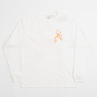 Gramicci Sticky Hands Long Sleeve T-Shirt in White thumbnail