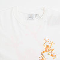 Gramicci Sticky Hands Long Sleeve T-Shirt in White thumbnail