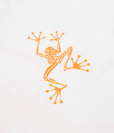 Gramicci Sticky Hands Long Sleeve T-Shirt in White