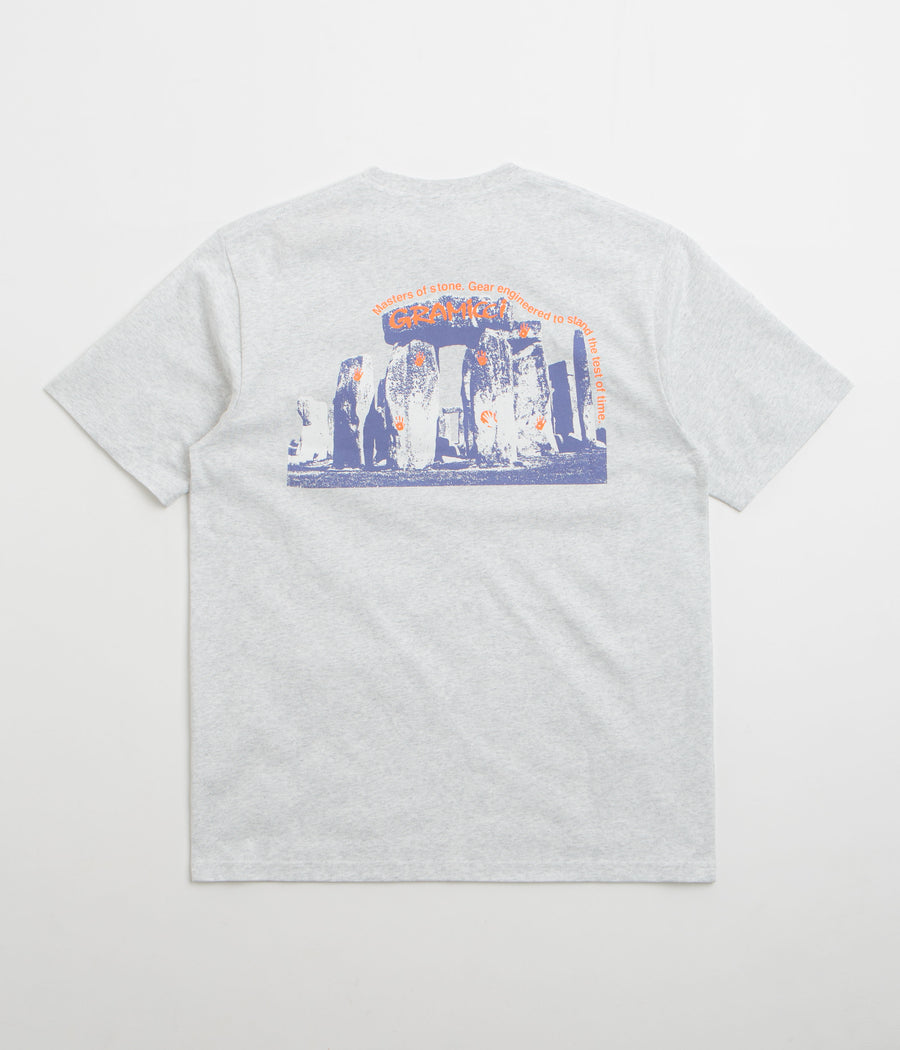 Gramicci Stonehenge T-Shirt in Grey Heather