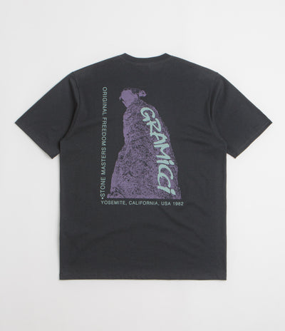 Gramicci Stonemasters Graphic T-Shirt - Vintage Black