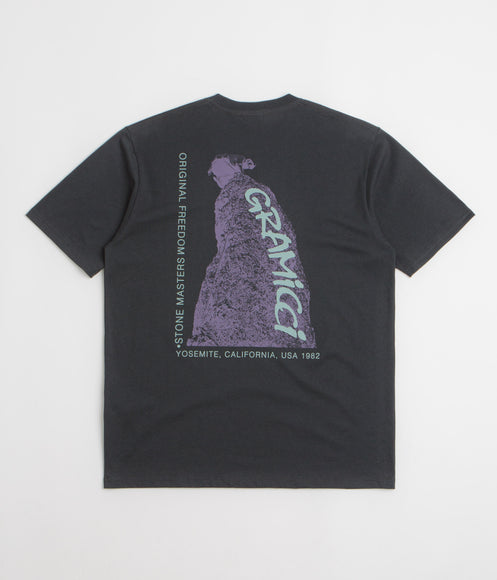 Gramicci Stonemasters Graphic T-Shirt - Vintage Black