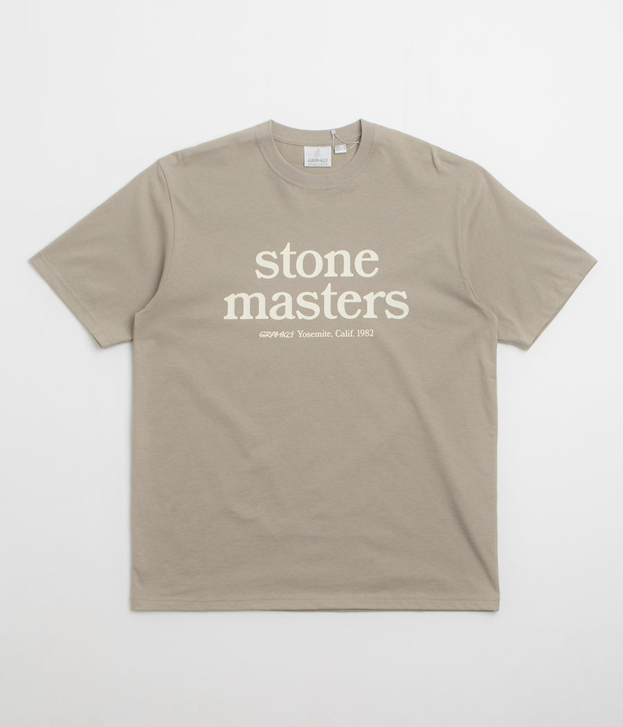 Gramicci Stonemasters T-Shirt in Khaki