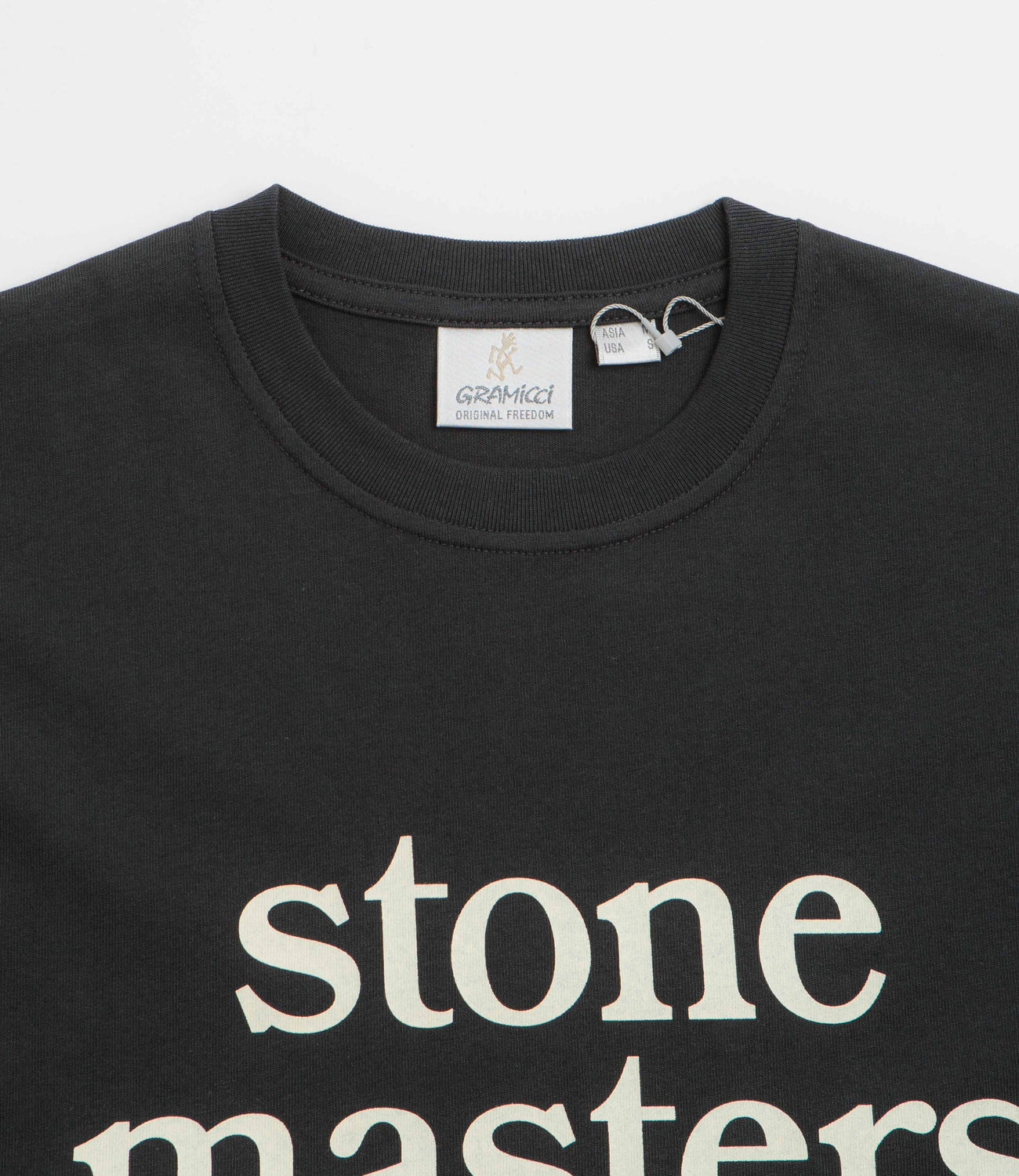 Gramicci Stonemasters T-Shirt - Vintage Black | Flatspot